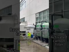 4T/H Two-stage Ultrapure Water Equipment With RO + EDI Polishing