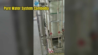 1T/H RO water purification system for Combodia market