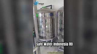 Safe and healthy Drinking Water in Indonesia: 6TPH Single-Stage RO System with UV + Ozone